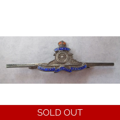 Royal Artillery Sweetheart Brooch